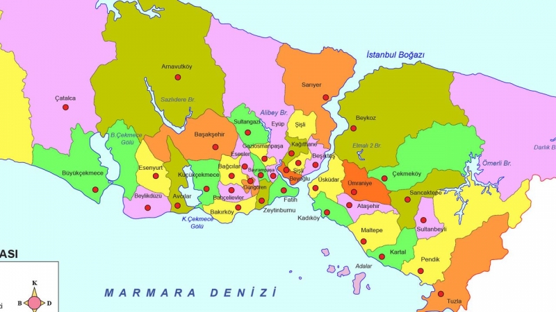 İstanbul’un Suç Haritası Açıklandı Esenyurt açıkara ilk sıralarda İstanbul’un Suç Haritası Açıklandı Esenyurt açıkara ilk sıralarda