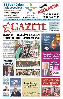 İstanbul'un Yerel sesi GAZETE AVCILAR sayfalar