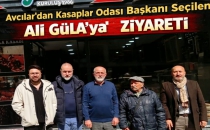  Avcılar’dan Kasaplar Odası Başkanı Seçilen Ali Güla’ya Tebrik Ziyareti