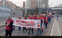  Emekliler Ankara’da Hakları İçin Ses Yükseltti