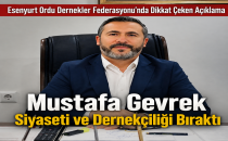  Esenyurt Ordu Dernekler Federasyonu ve AK Parti'den Dikkat Çeken Açıklama