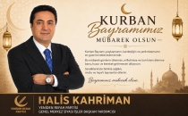  HALİS KAHRİMAN KURBAN Bayramı ilanı