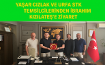 Yaşar Cızlak ve Urfa STK Temsilcilerinden İbrahim Kızılateş’e Ziyaret